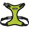 Best Pet Supplies Voyager Pettorina per animali domestici con chiusura Step-in, per tutte le condizioni atmosferiche, regolabile, per cani e gatti, finitura verde lime/nero, XS