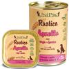 Unipro Rustico Agnello, Orzo e Farro - Cibo Umido Cani, 400g Prezzo x 6 unità
