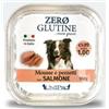 Unipro Zero Glutine Mousse e Pezzetti al Salmone - Umido Cani - 150 g
