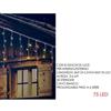 General Trade Luci Natale Tenda 75 Led Multicolor 3mt X0.6 Mt 450431M di General Trade