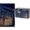 General Trade Luci Natale Tenda 75 Led Bianco Ghiaccio 3mt X0.6 Mt 450431 di General Trade