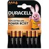 Duracell plus powerboost aaa - pacco da 6