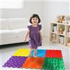 6x Tappetini Da Gioco con Puzzle Sensoriale per Massaggi, Giochi per Bambini