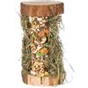 TRIXIE - Tour en Bois remplie de Foin d'alpage pour Rongeur - TR-60198-1000 g
