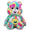 Basic Fun Care Bears Good Vibes Bear, Orsetto del Buon Umore - Peluche Gigante di 60 cm, Grande Orsacchiotto Morbidissimo da Collezione, Peluche Ideale per Bambini, Adatto a Bambini e Bambine dai 4 Anni in su