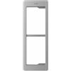 VIMAR Colore Grigio, CONFEZIONE 1 *** Supporto e cornice 2 moduli vimar pixel design moderno