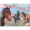 Depesche 13205 Miss Melody - Puzzle da 100 Pezzi, con Motivo di Cavallo Dettagliato, Formato Circa 58 x 40 cm, in Scatola di Cartone con Maniglia di Trasporto