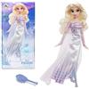 Disney Store Bambola Classica Ufficiale Elsa la Regina delle Nevi, Frozen 2, 29 cm, Include Spazzola Argentata con Dettagli modellati, Completamente posizionabile - per Bimbi dai 3 Anni in su