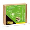 Idena 31483 - Catena luminosa LED Micro con 120 LED in bianco caldo, alimentazione USB, con interruttore, per uso interno, per feste, Natale, decorazione, matrimonio, come luce d'atmosfera