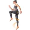 Guam Fibramar Power Fit, Leggings Donna, Grigio Melange, 46