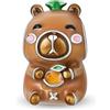 The Charmery Charm Capybara in argento 925 compatibile con ciondoli Pandora, Trollbeads, Chamilia, Biagi e molti altri braccialetti con ciondoli del Regno Unito.