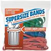 Alliance Rubber 08997 - Fasce elastiche grandi assortite in lattice resistente, 24 pezzi (confezione da 1), include 8 fasce di ogni dimensione (30,5 cm, 35,6 cm, 43,2 cm) in sacchetto richiudibile