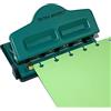 Enjoy Myself Happy Planner - Perforatrice a forma di fungo, per tutti i formati di carta, per agenda rilegata a disco (nero)