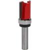 Freud Fresa per rifilare a taglienti diritti in metallo duro HW con cuscinetto. Codolo gambo A=8 mm, diametro di taglio D=16mm, altezza di taglio h=20 mm, F03FR02005-50-10308P