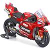 Maisto - Ducati Lenovo Team 2024 Bagnaia #1, Scala 1:18, Moto Diecast da Collezione con Dettagli Realistici, Licenza Ufficiale Ducati, Replica MotoGP Francesco Bagnaia, Età Consigliata 3+ Anni