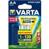 VARTA STILO RICARICABILE 2PZ 2100MAH