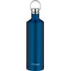 THERMOcafé by THERMOS TC Traveler Bottle Zaffiro Blu Opaco 0,75 l, Thermos in Acciaio Inox, Caldo 12 Ore e Freddo 24 Ore, Assolutamente ermetico per Scuola, Ufficio, Bottiglia d'Acqua con Manico