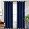 BGment Tende oscuranti per soggiorno - Tende termiche isolanti per camera da letto, set di 2 pannelli (152 x 200 cm, blu navy