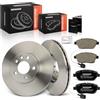 Frankberg dischi freno + 4 pastiglie freno anteriori 55700922 77364599 | Compatibile con: Grande Punto 199, Grande Punto Van 199