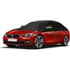 JinsenTGG Universale Telo Copriauto Impermeabile per Auto 323*150*49 cm, Copriauto Protettivo per Tetto Morbido Sostitutivo per Porsche 911, Serie 3, Mezzo Garage Semicoperto per Tutte Condizioni Atmosferiche