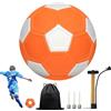 TaimeiMao Palla da Calcio Curva per Bambini, Palla Che Gira, Pallone da Calcio per Bambini in Gomma, Giocattoli da Calcio con Pompa per Allenamento di Calcio e Come Regalo - 20cm