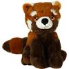 Deluxe Paws Peluche morbido ed ecologico 100% riciclato (panda rosso)