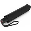 Knirps A.200 Medium Duomatic, ombrello tascabile compatto e resistente alle tempeste, testato in galleria del vento, nero, Mittel, Moderno