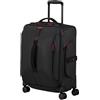 Samsonite Paradiver Light - Valigia Bagaglio a Mano 55 x 40 x 23 cm, Valigia Morbida da Cabina per EasyJet, Wizz Air & la maggior parte delle compagnie aeree, 48L, Nero (Black)