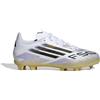 ADIDAS scarpe gomma ADIDAS F50 league fg/mg junior bianco/oro/nero