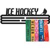 United Medals Ice Hockey Sport Porta Medaglie Acciaio - Nero | 30 medaglie | Medal Hanger Display | Steel Medal Holder