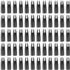 PATIKIL 60pz 8mm Frecce per Tiro Arco Nocks Nock Freccia Ricambio Nero