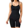 Gotoly Body Contenitivo Modellante Donna Shapewear Bodysuit Intimo Guaina Contenitiva Snellente Body Shaper Shaping Spallino Regolabile (Bianco, S)