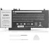 ARyee Batteria 6MT4T compatibile con notebook Dell Latitude 15.6 E5470 E5570 Precision 3510, ricambio per 07V69Y 6MT4T 7V69Y TXF9M 79VRK (7.6V 62Wh)