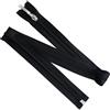 Aerzetix - Set di 6 Cerniere Lampo a Spirale N°5 65cm separabili con cursore Decorativo | in Metallo Nylon Poliestere | Colore Nero | Cucito Artigianato creazione Abbigliamento