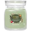 Yankee Candle Signature Jar Media Candela Enchanted Orchard Fragranza Mele Caramellate Zucchero di Canna e Albicocche, 368g