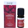 Purae Sinergia Oli Essenziali - Complicità Stimolante e Inebriante, 10ml