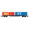 Hornby R6425 Railroad 2 x 30' Container 00 Gauge Wagon - Era 7