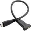 chenyang Cavo di estensione dati CY USB-C USB 3.1 Type-C con foro per vite maschio a femmina
