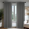 Deconovo Tende Oscuranti per Interni 140x270 cm, 2 Pezzi, Grigio Chiaro - Termiche Isolanti e Moderne con 3 Modi di Montaggio - Ideali per Finestre Camera da Letto e Soggiorno
