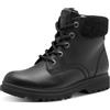 Tamaris Damen WL Lace Boot 1-26299-45, Stivali da Neve Donna, Pelle Nera, 41 EU