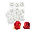 Stampi In Gesso Per Frutta Martorana Stampi In Silicone A Forma Di Limone E Fragola RFGHAC - Per Cioccolato, Fondente, Caramelle, Decorazioni Torte, 4 Pezzi Stampi Silicone Frutta