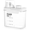 YiPHomn Scatola detergente per ammorbidente, 1200 ml, dispenser ermetico per detersivo, contenitore per detersivo, contenitore per polvere