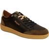 Blauer Scarpe Uomo Sneaker Murray in Pelle Navy/Brown U25BU05 F4MURRAY01/LES 41