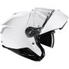 HJC, Casco Moto Modulare i91 SOLID Pearl White, XL