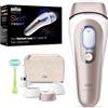 Braun Skin I·Expert Epilatore Luce Pulsata Smart, Depilatore Corpo Donna, Alternativa Laser Peli Donna, App Gratuita, Include Custodia e Rasoio Venus, Luce Pulsata Braun, Mini Depilatore Viso, PL7249