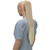 CAISHA 65cm Lunga Coda die Cavallo Kim Extensions Per I Capelli Con Coulisse Parrucche Donna Liscio Biondo Mix PH609