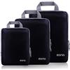 Eono Organizzatori da Viaggio a Compressione, Organizer Valigia Set, Cubo di Viaggio, Cubi di Imballaggio, Compression Packing Cube