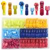 CEEYSEE 200 Pezzi T-Tap Filo Elettrico Connettore T-Tap Connettore Terminale Nylon Terminali Maschio Isolati a Innesto Rapido Kit - Per Cavi Da 0,5-4,0 mm² (Rosso、Blu、Giallo/YNXJZ)