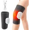 7JI Massaggiatori per Gambe con Calore, Compressione Airbag, Regolazione della Temperatura a 4 Livelli, Allevia La Tensione Muscolare, ti Mantiene al Caldo in Inverno, Ideale per Anziani