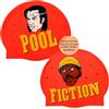 IMSPIRA POOL FICTION cuffia piscina silicone unisex adulti bambini da 6 anni cuffia nuoto colorato interno zigrinato per allenamento gara aquagym pallanuoto acque libere triathlon Ironman idea regalo